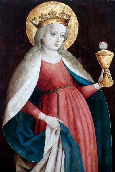 St Barbara by Unknown